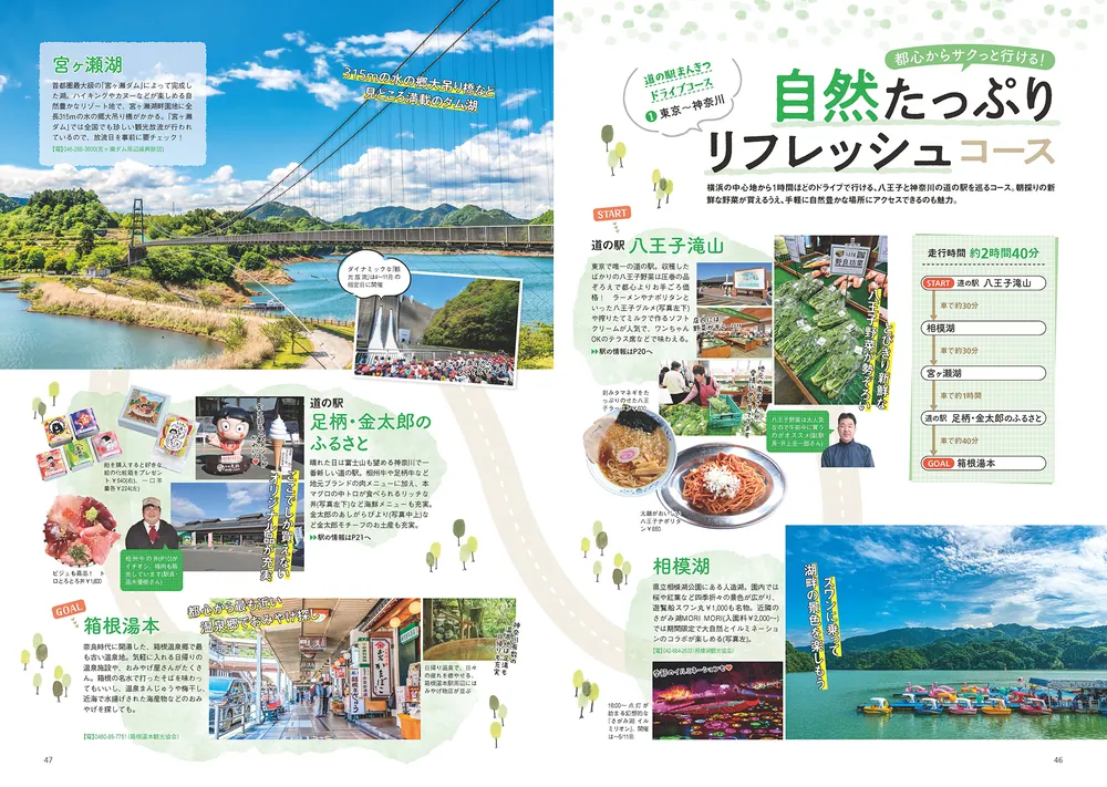 横浜から気軽に行ける道の駅85駅 グルメ＆カタログ掲載の保存版「横浜LOVEWalker 2025春」を発売！